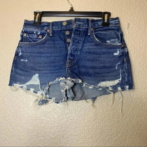 GRLFRND womens Button fly Shorts size 25 - Picture 1 of 8